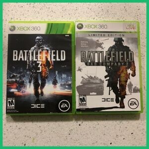 🎮 XBox 360 Battlefield Video Games Bundle